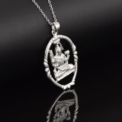 925 Sterling Silver Pendant Religious Traditional Shiva Pendant Jewelry