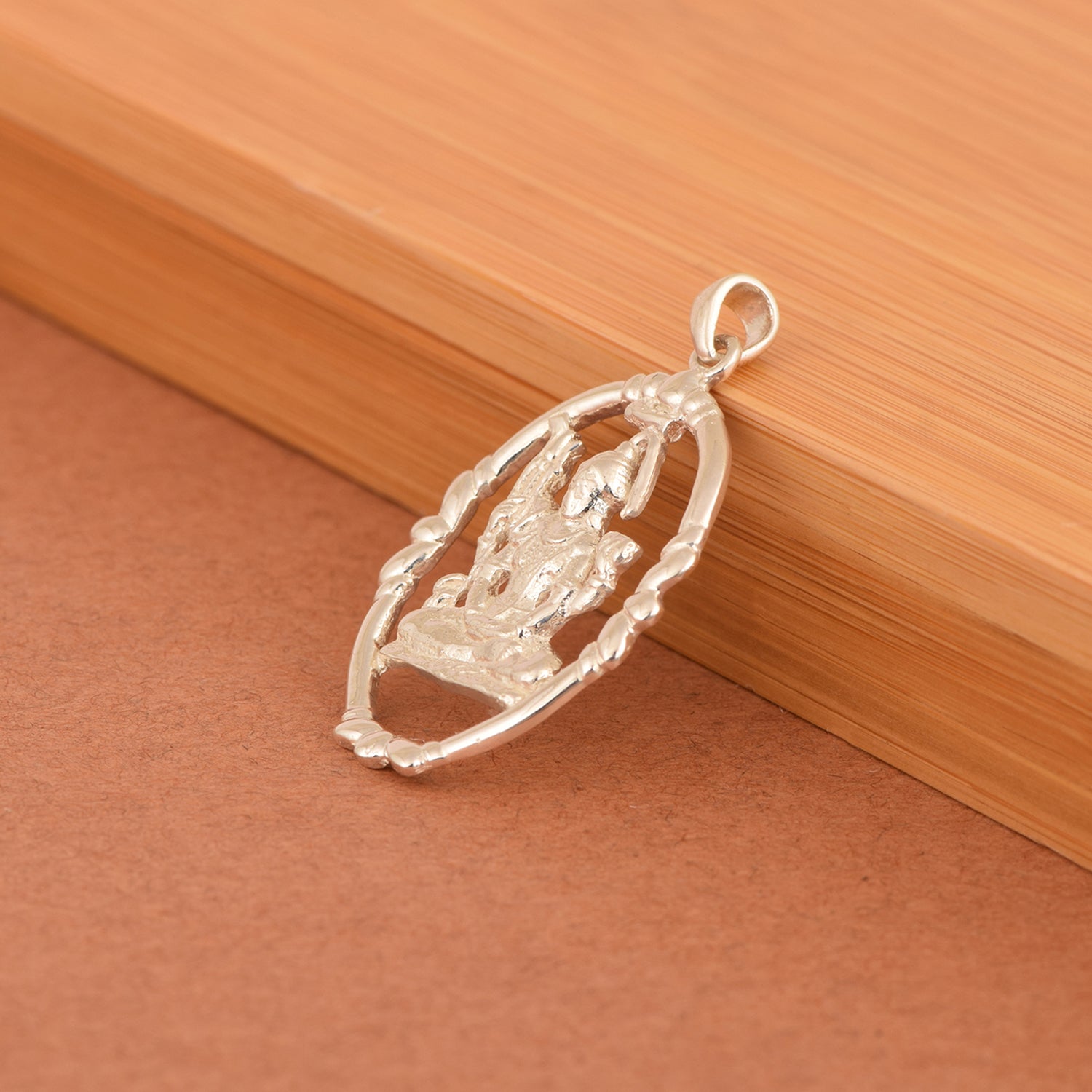 Lord Shiva Pendant - Sterling Silver