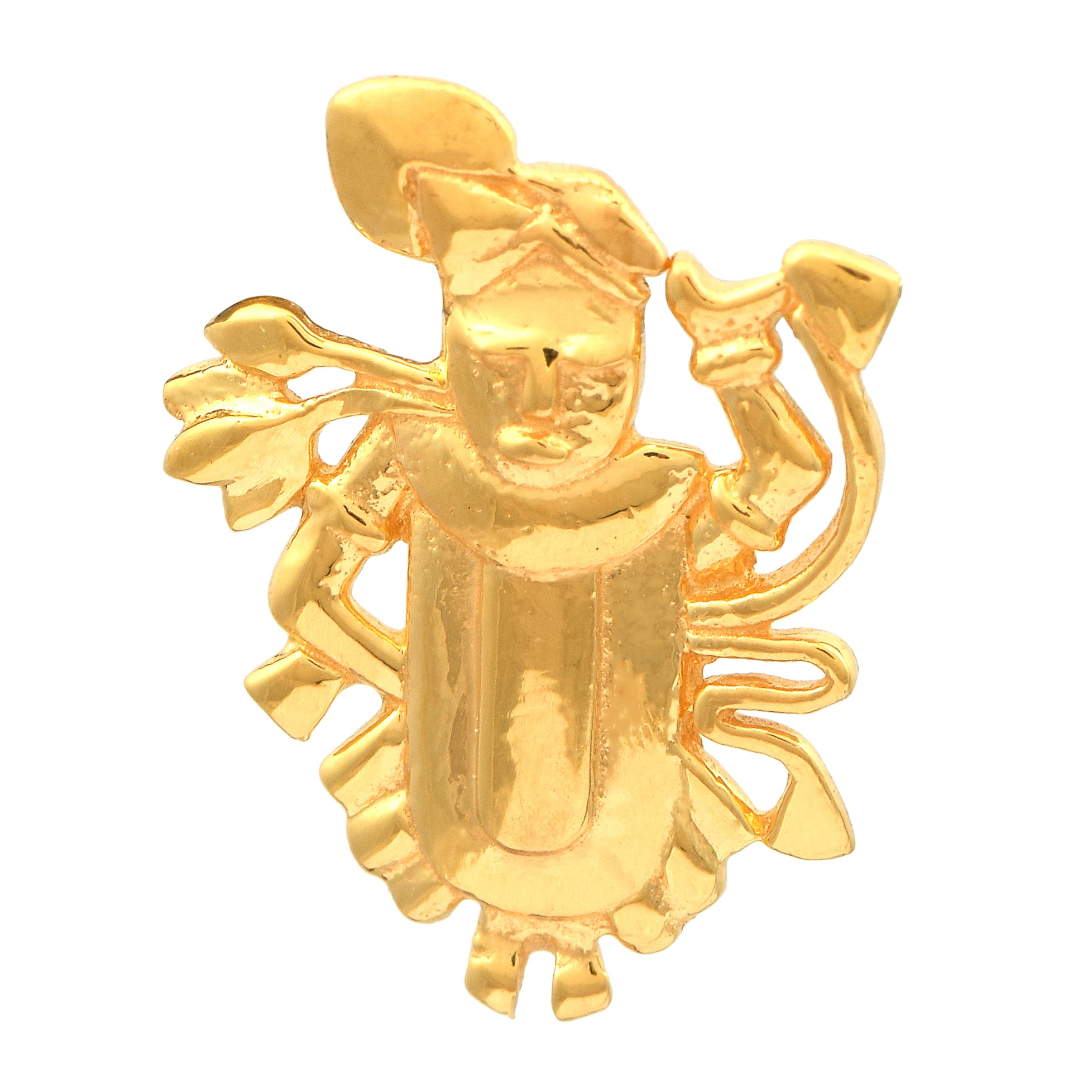 Lord Vitthal Pendant Yellow Gold Vermeil - Sterling Silver