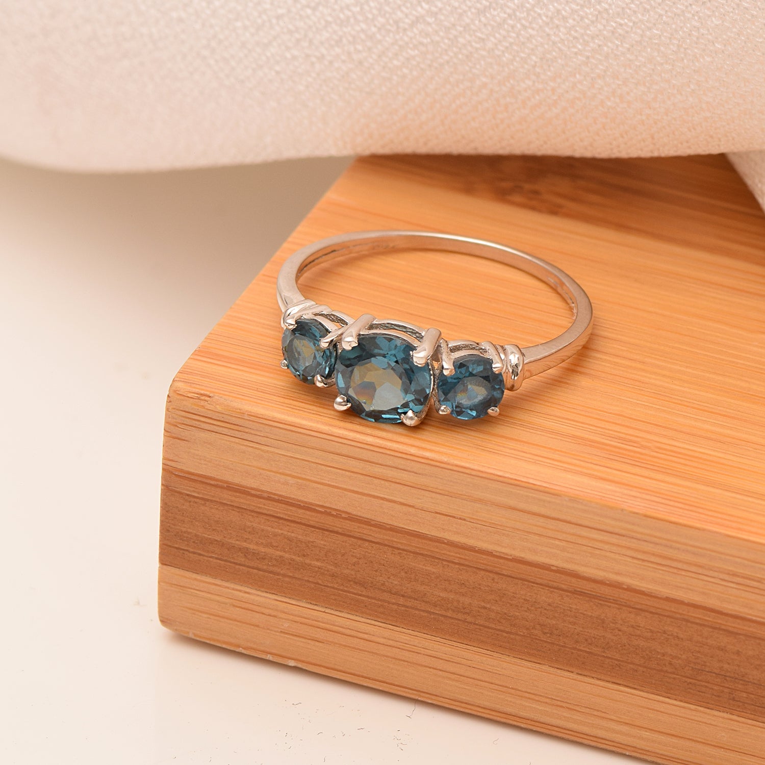 London Blue Topaz Ring