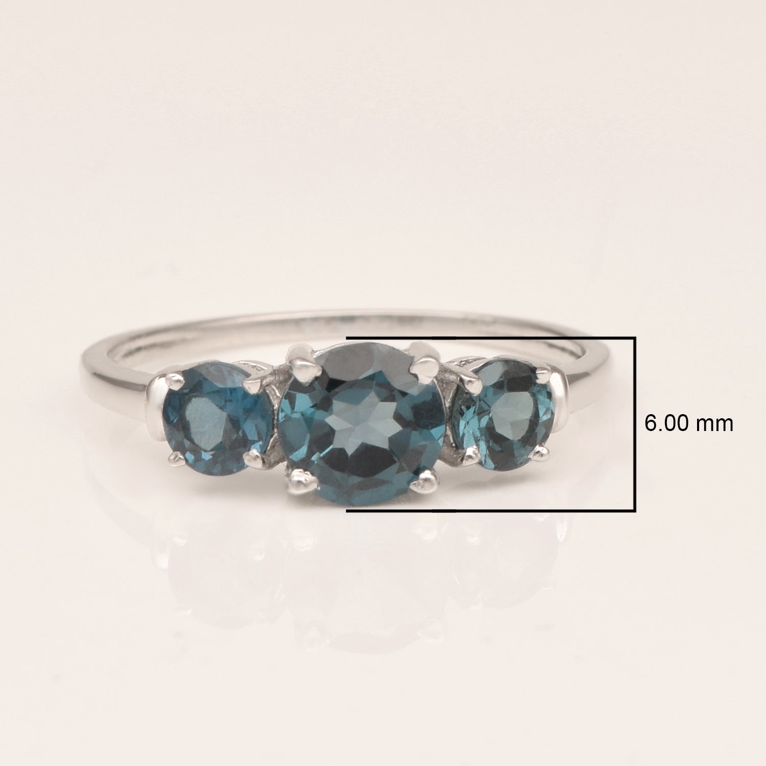 London Blue Topaz Ring