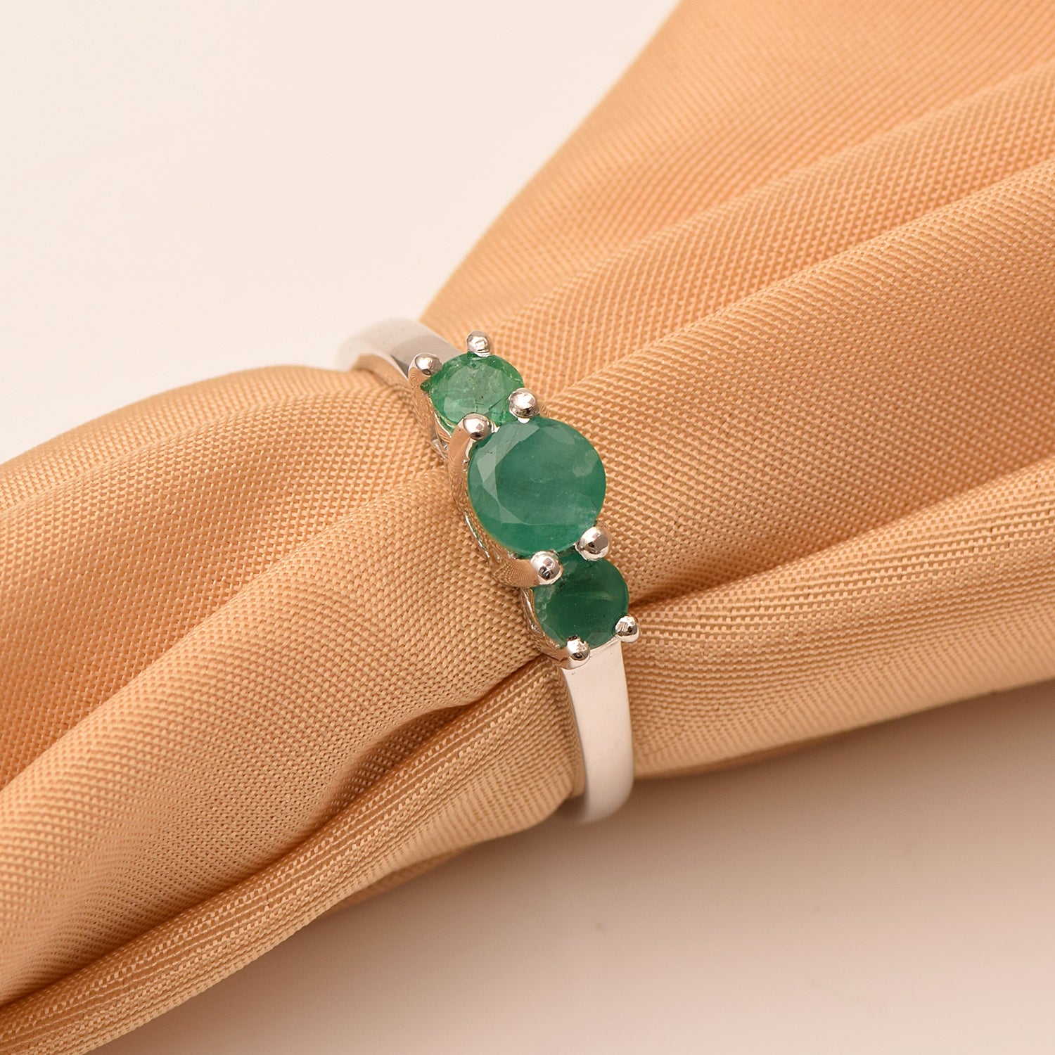 Emerald Zambia Ring