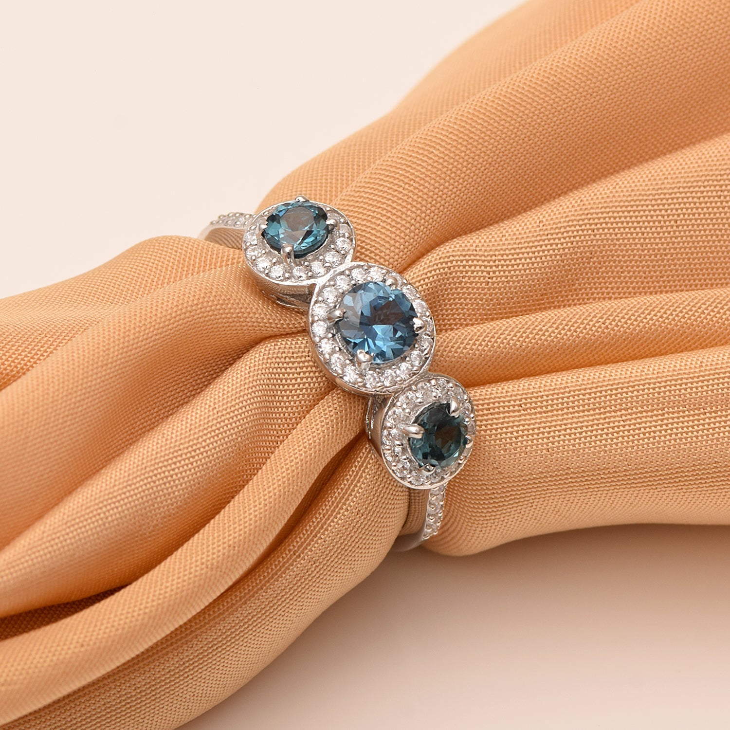 London Blue Topaz Ring