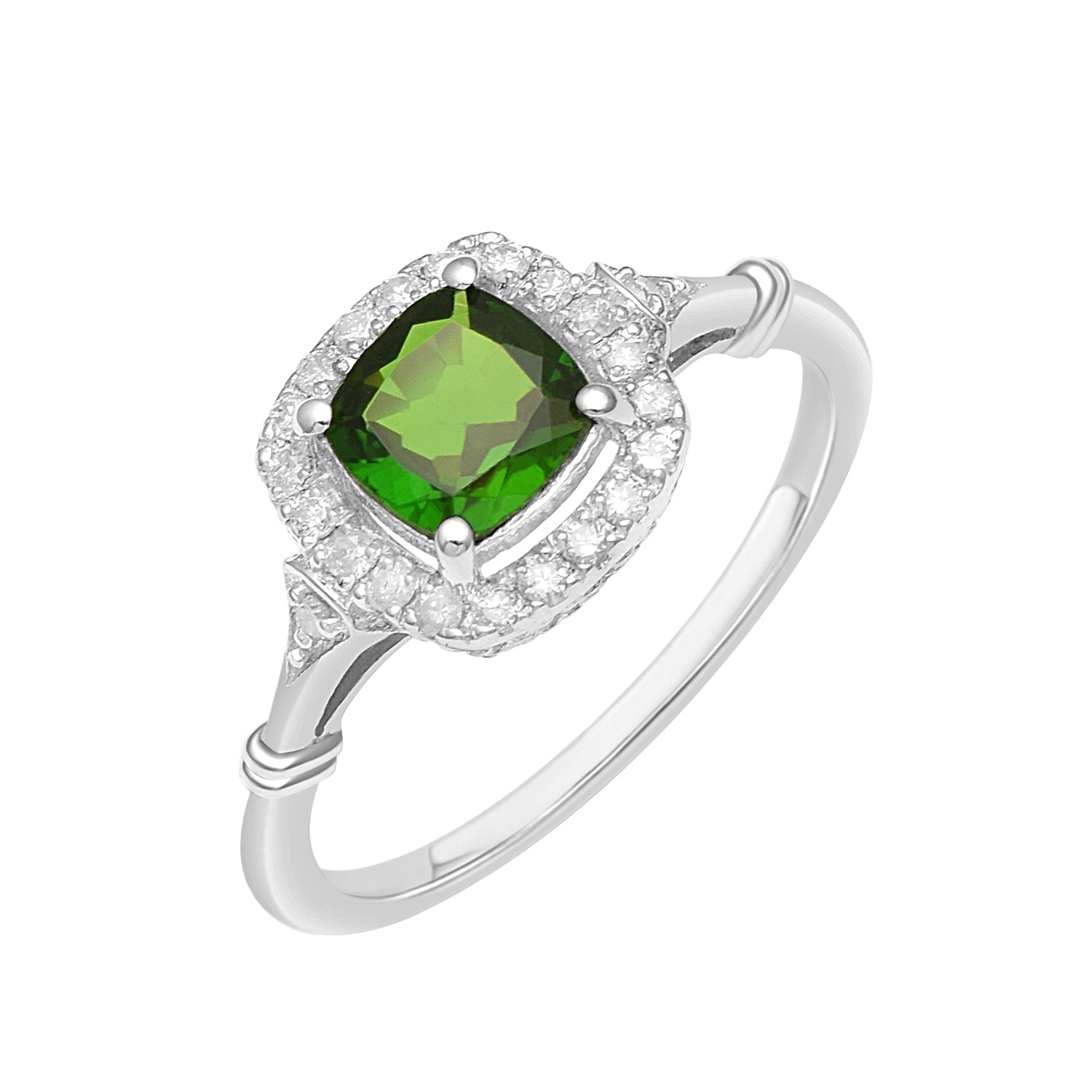 Green Cz Ring