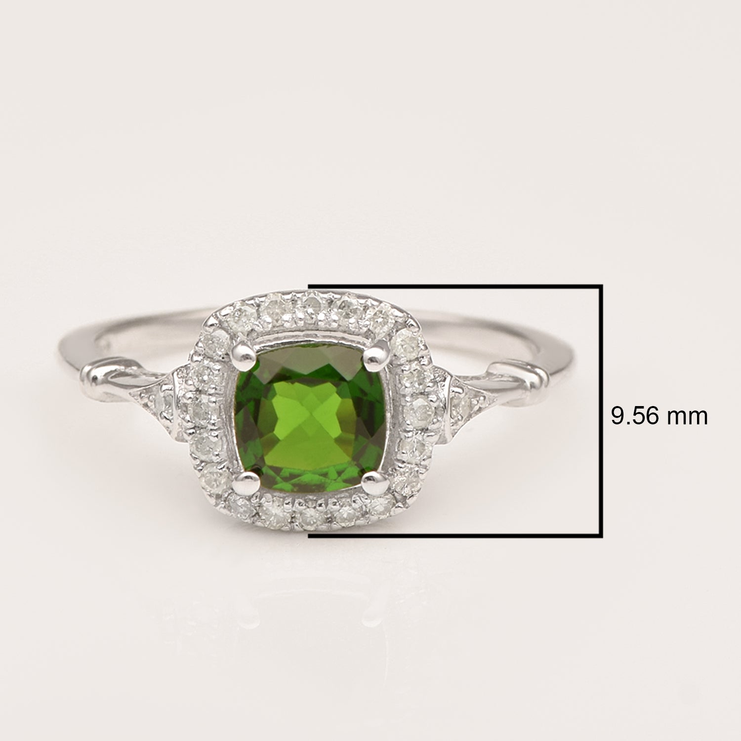 Green Cz Ring