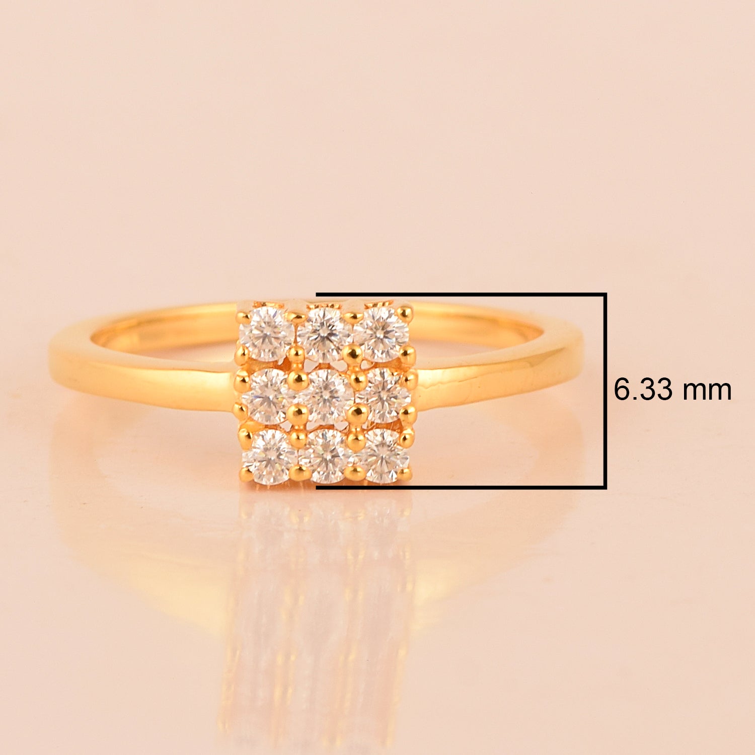 Moissanite Ring
