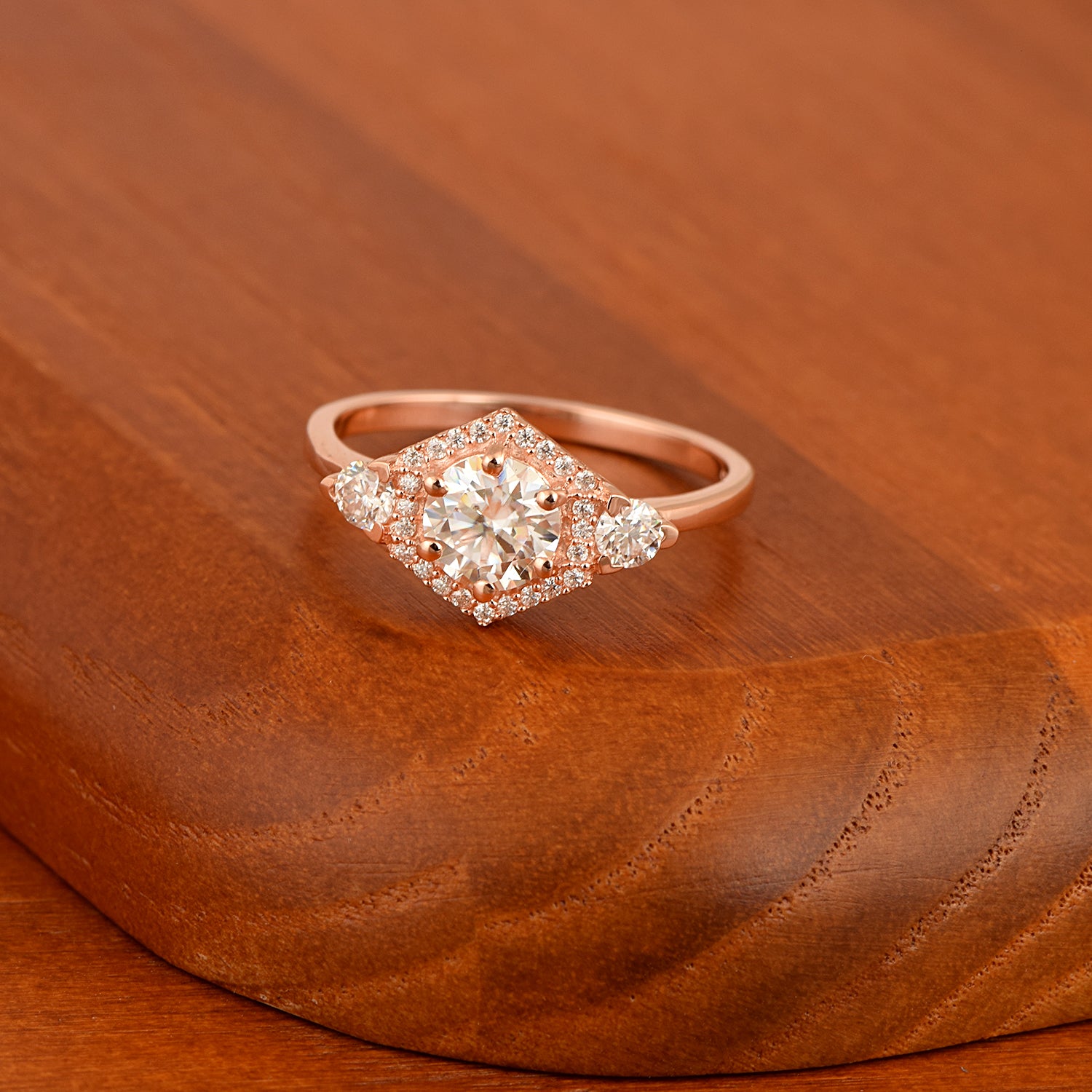 Moissanite Ring