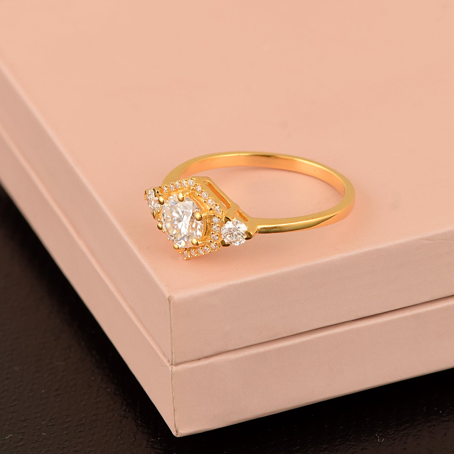 Moissanite Ring