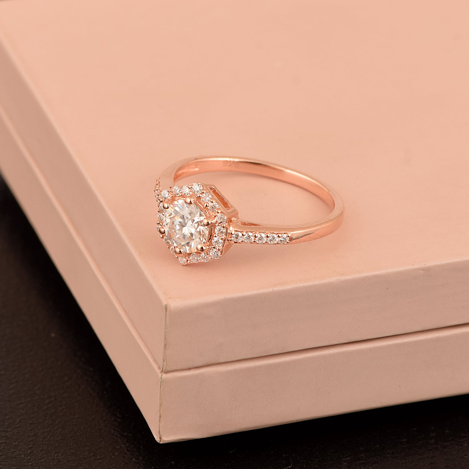 Moissanite Ring