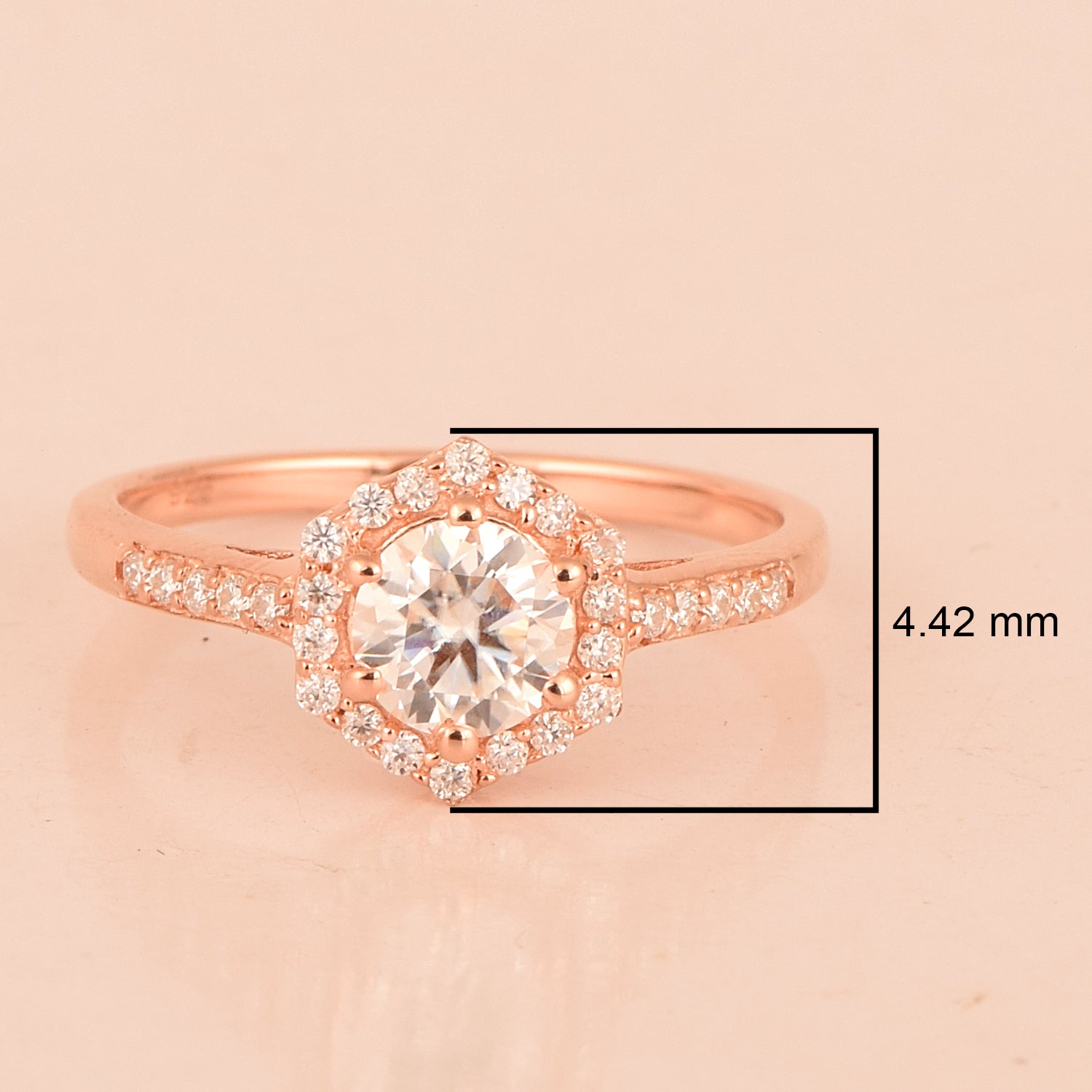 Moissanite Ring