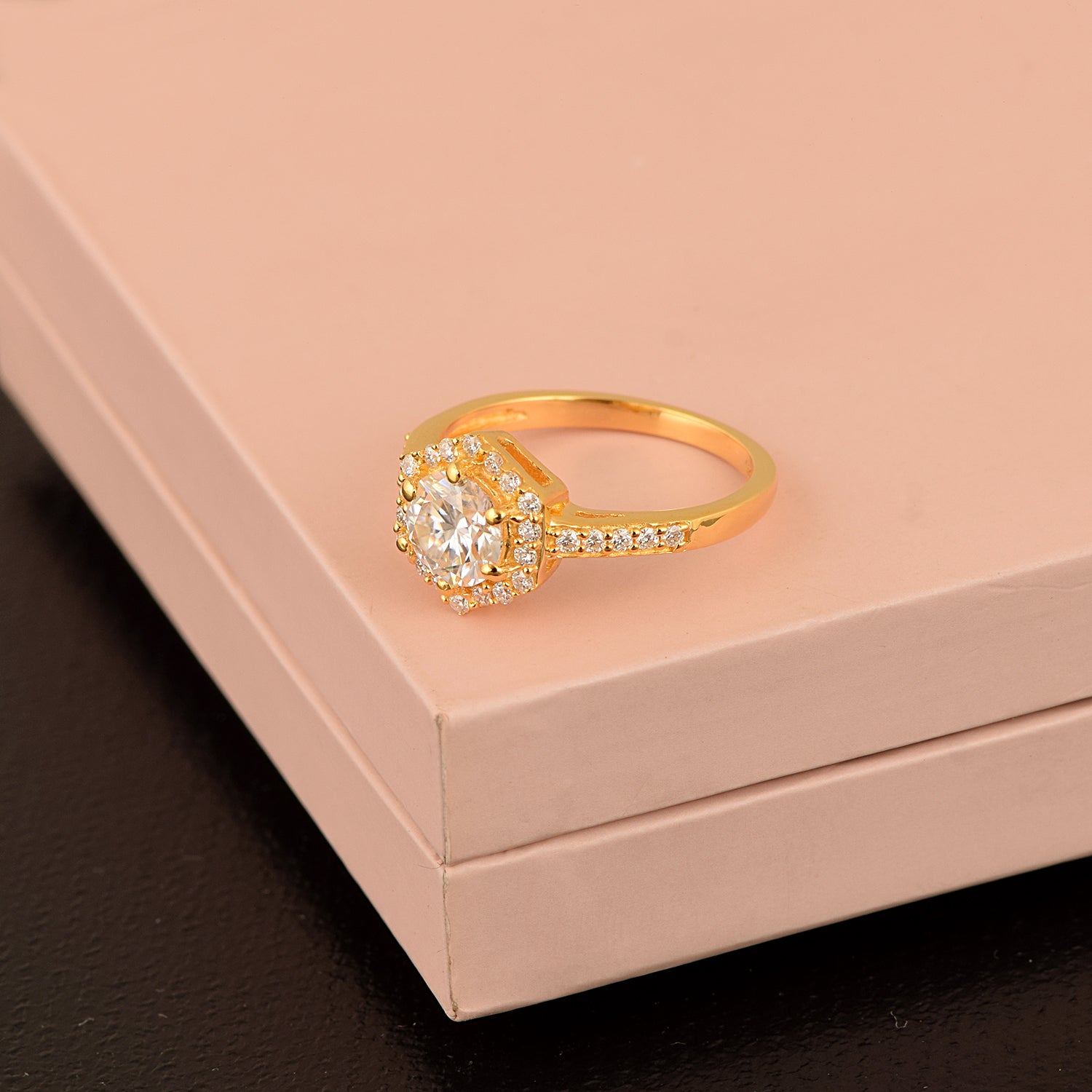 Moissanite Ring