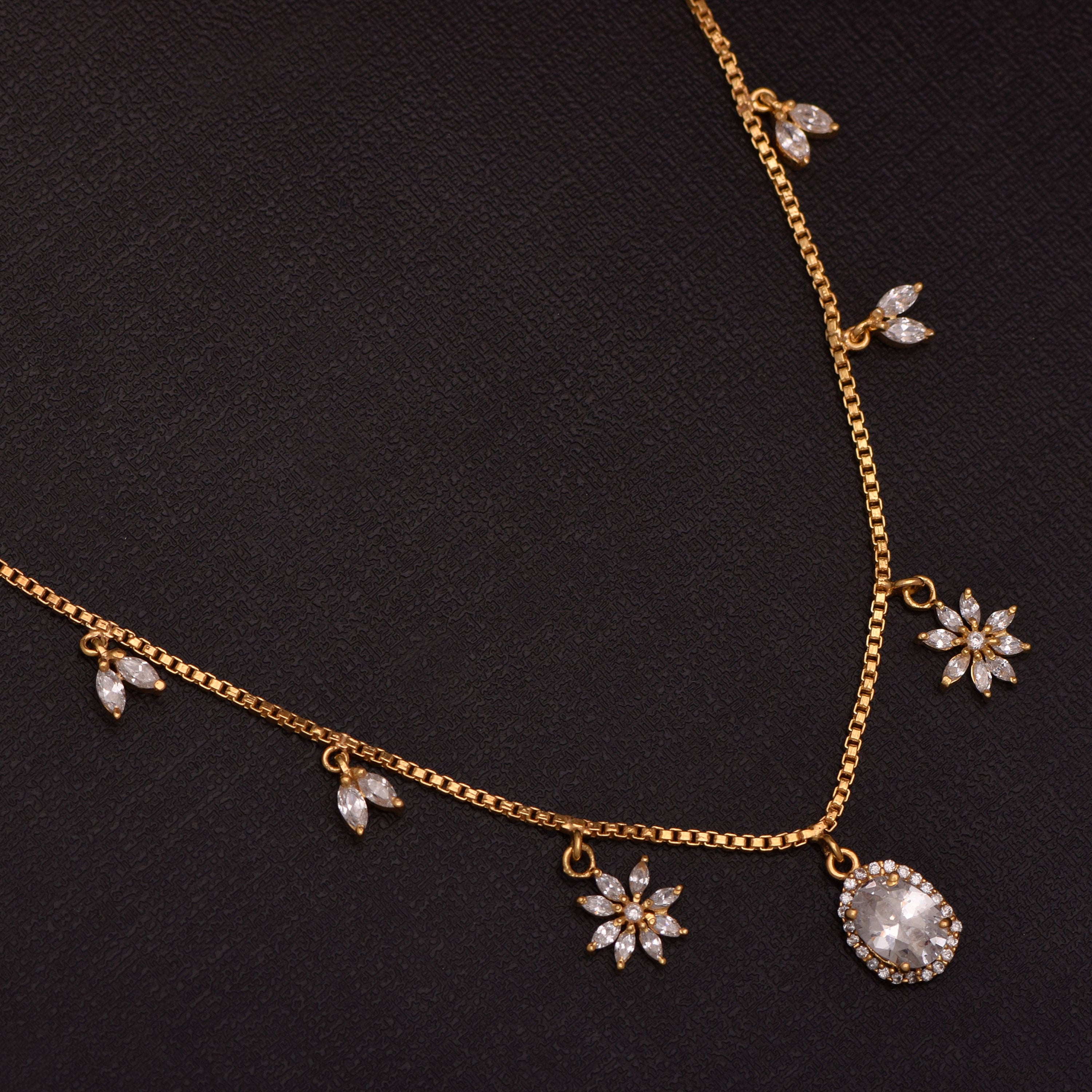 Collana con ciondolo a stella - Argento Sterling 925 e oro vermeil