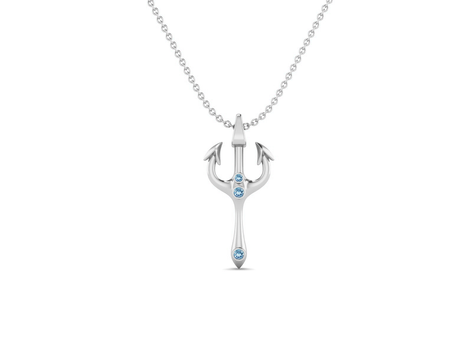 Blue Topaz Necklace
