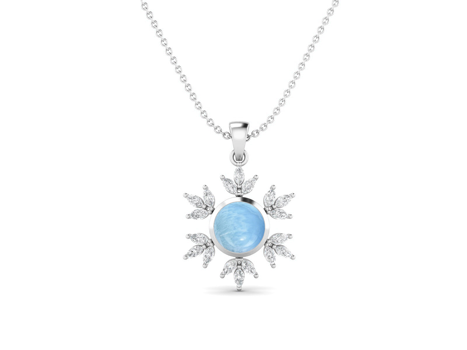 Larimar Necklace