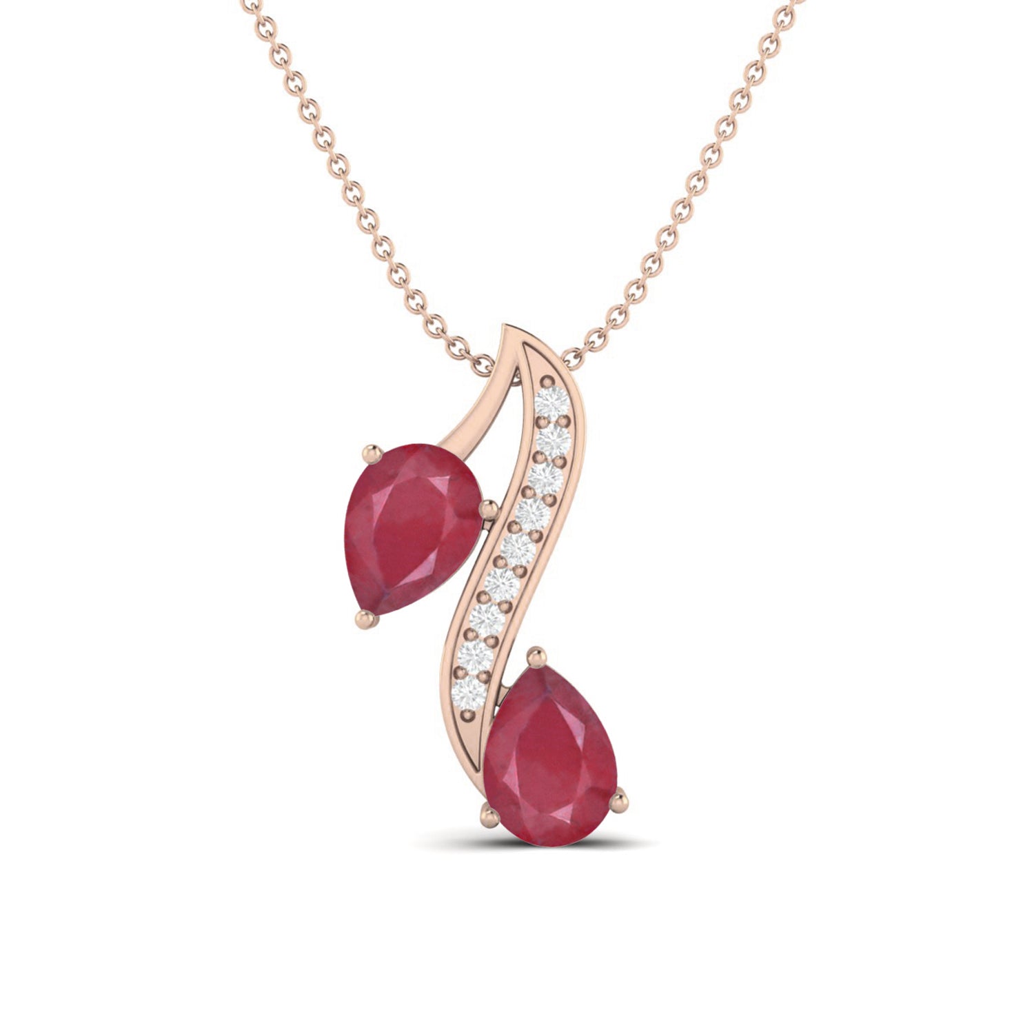 Collana con ciondolo a forma di testa di cervo realistica in oro giallo 9k con pietra preziosa di zaffiro blu da 0,75 ct e ciondolo a forma di animale.