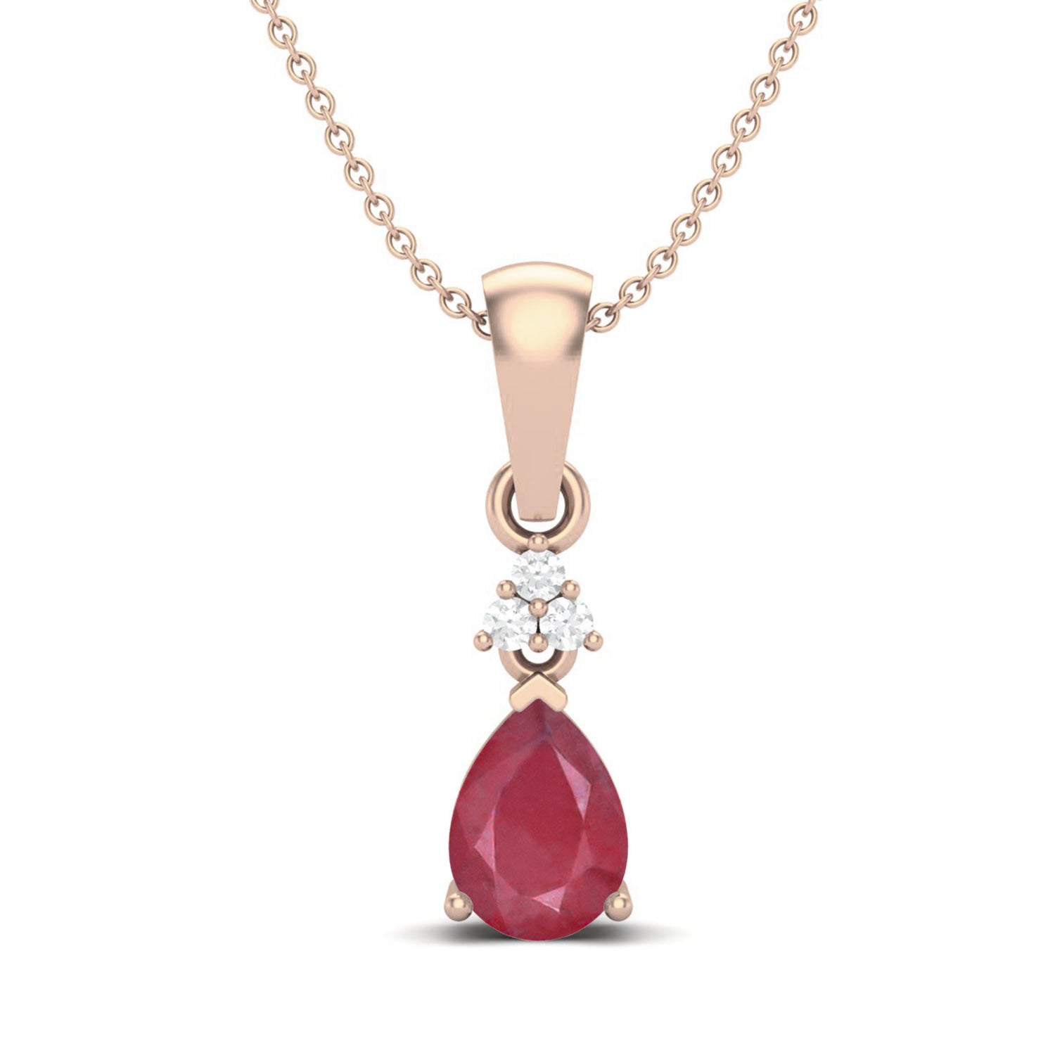 Collana con ciondolo a forma di testa di cervo realistica in oro giallo 9k con pietra preziosa di zaffiro blu da 0,75 ct e ciondolo a forma di animale.