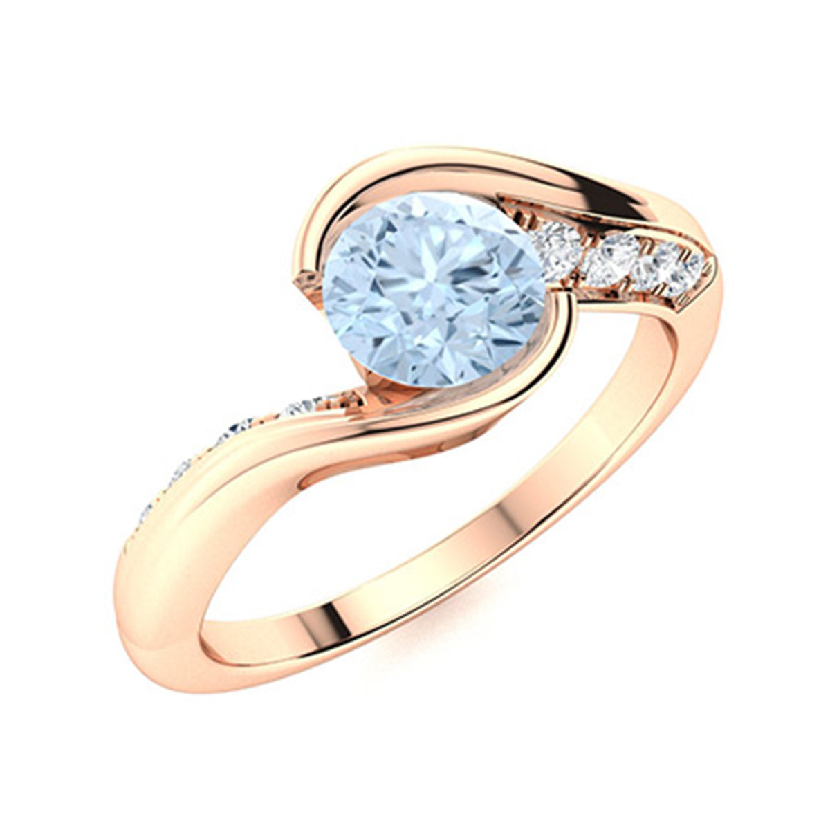 Aquamarine Ring