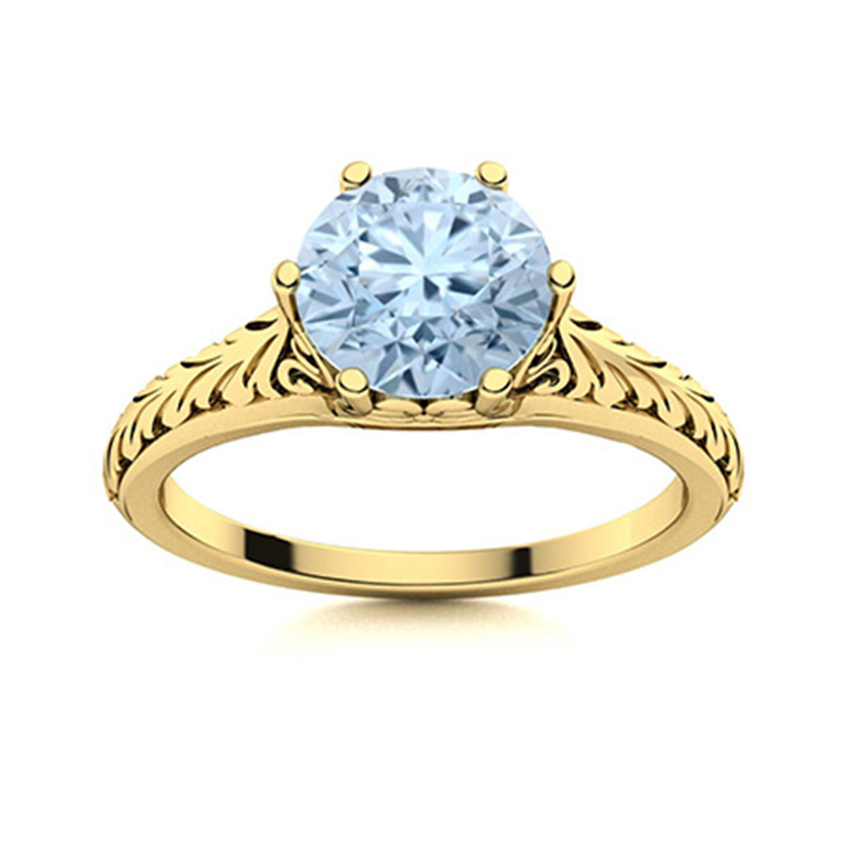 Aquamarine Ring