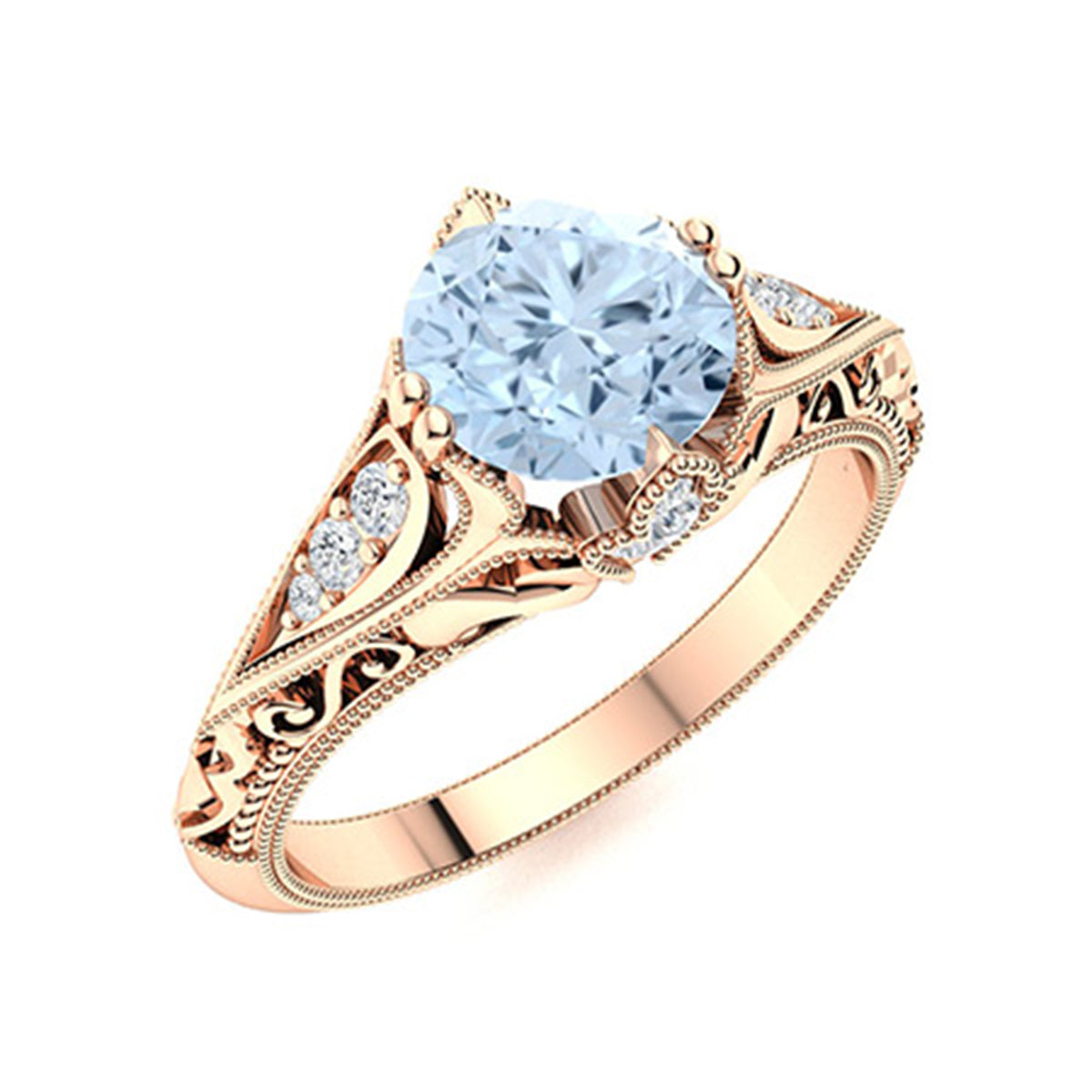 Aquamarine Ring