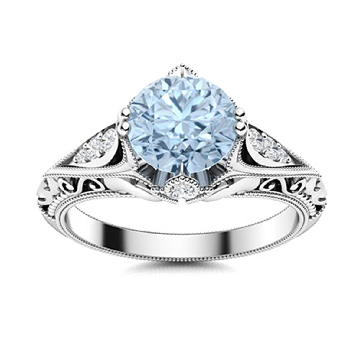 Aquamarine Ring