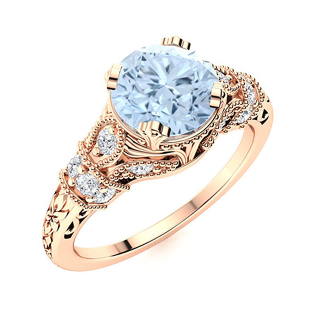 Aquamarine Ring