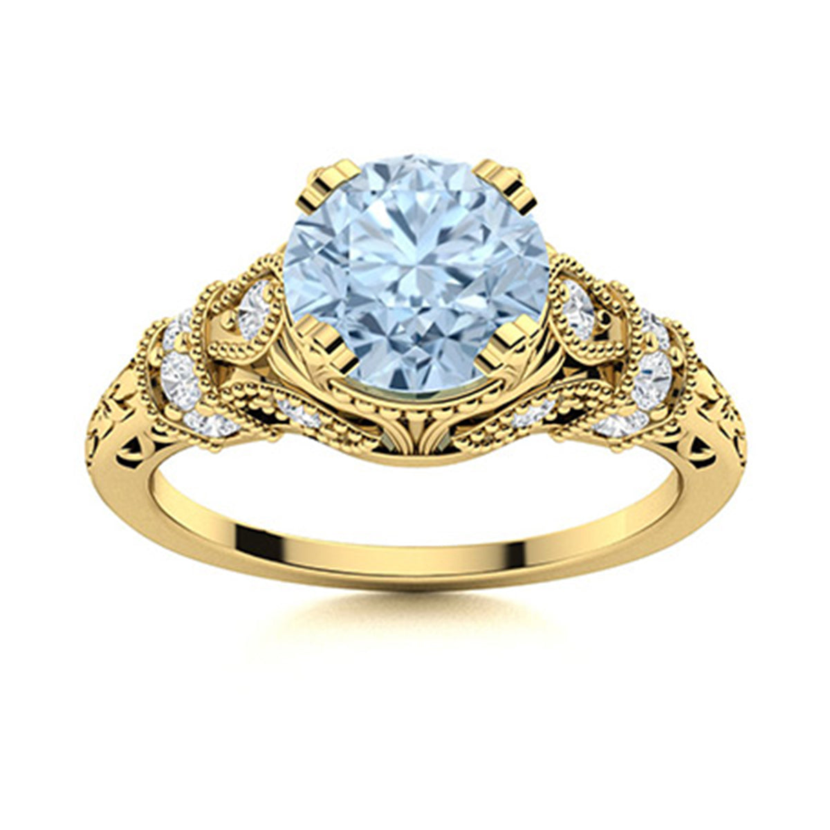 Aquamarine Ring