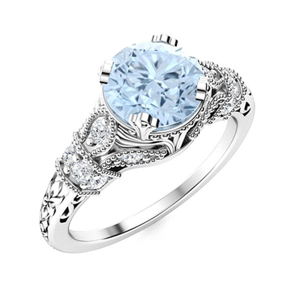 Aquamarine Ring