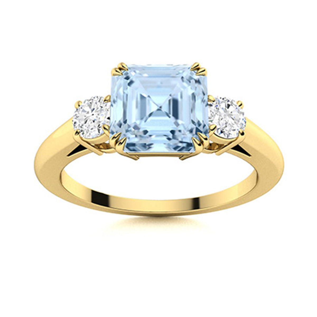 Aquamarine Ring