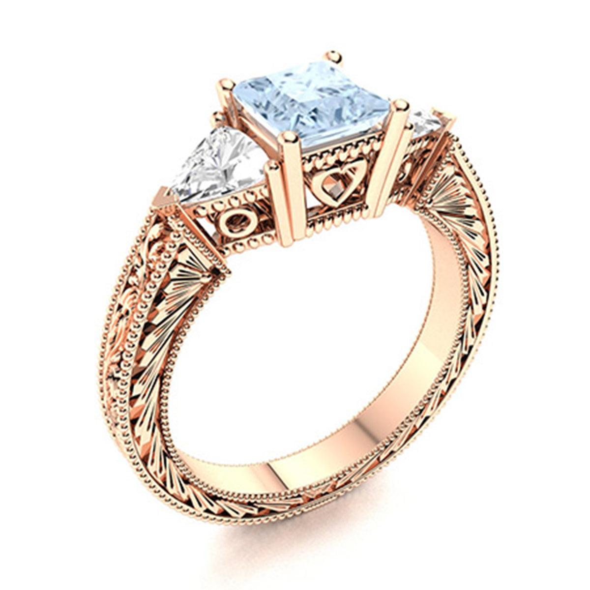 Aquamarine Ring