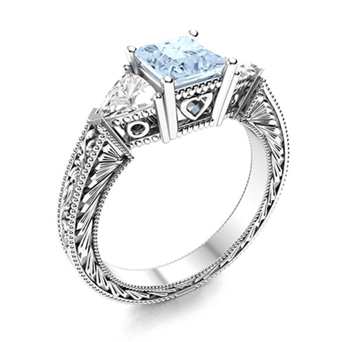 Aquamarine Ring