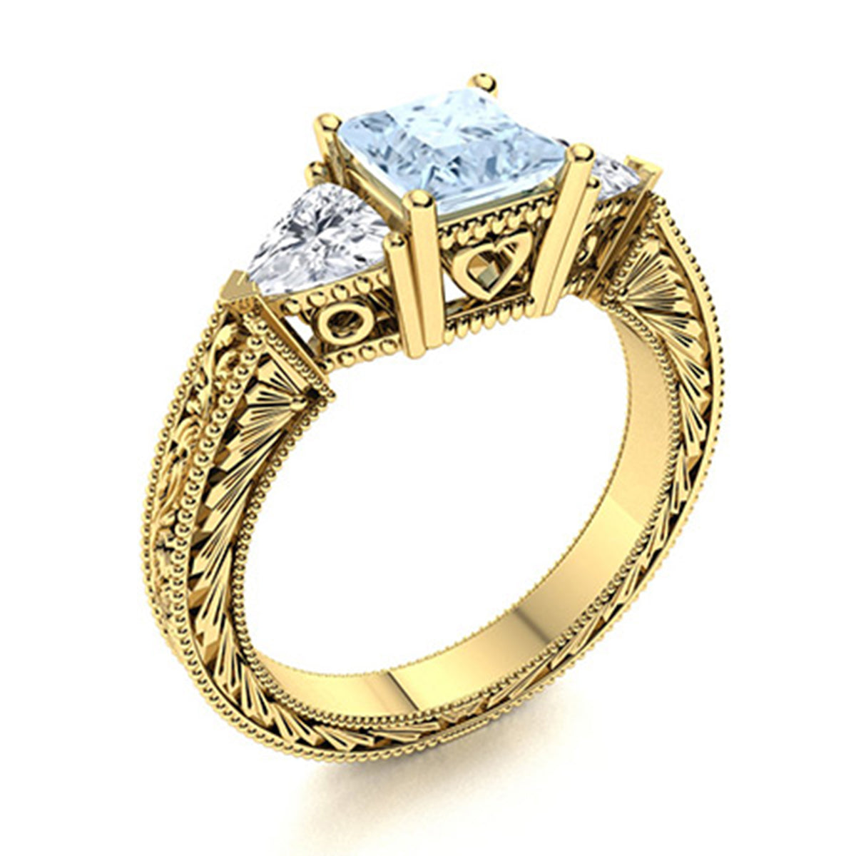 Aquamarine Ring