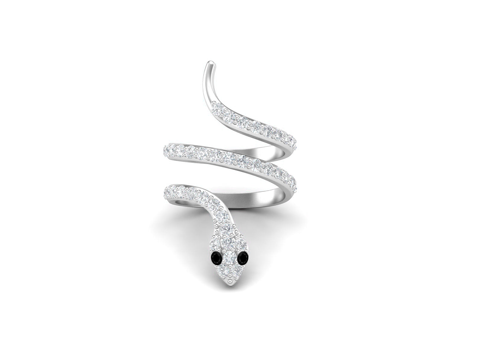 Anello antico con serpente cobra in spinello nero intrecciato, anello nuziale antico, anello nuziale unico