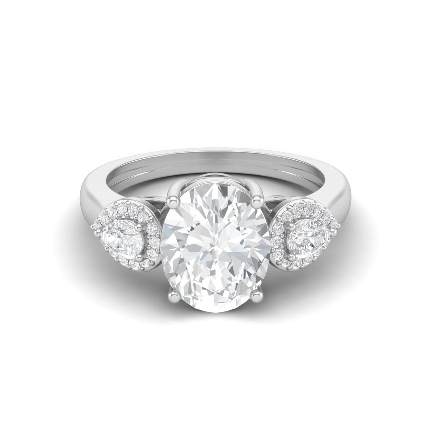 Moissanite Ring