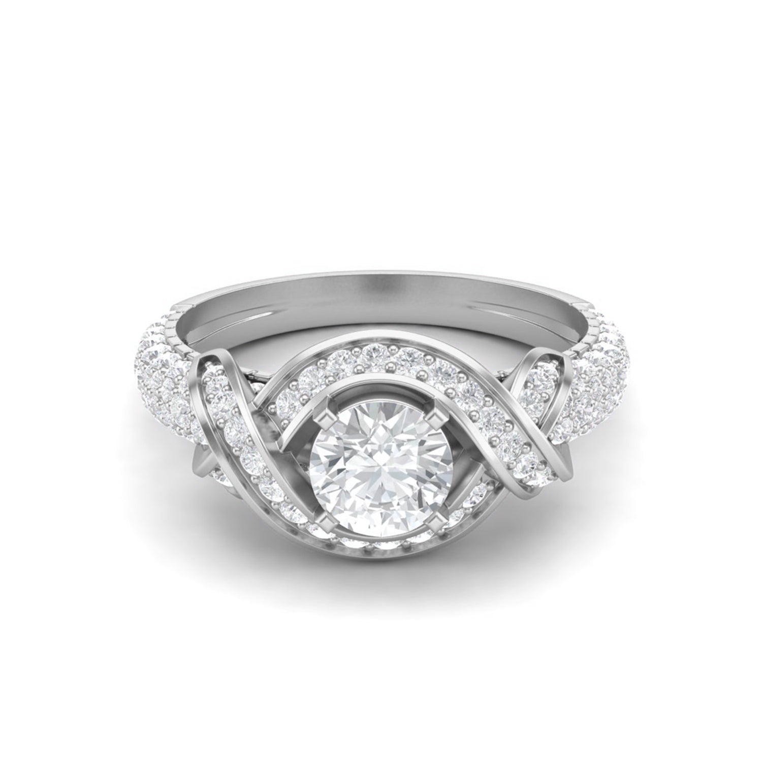 Moissanite Ring