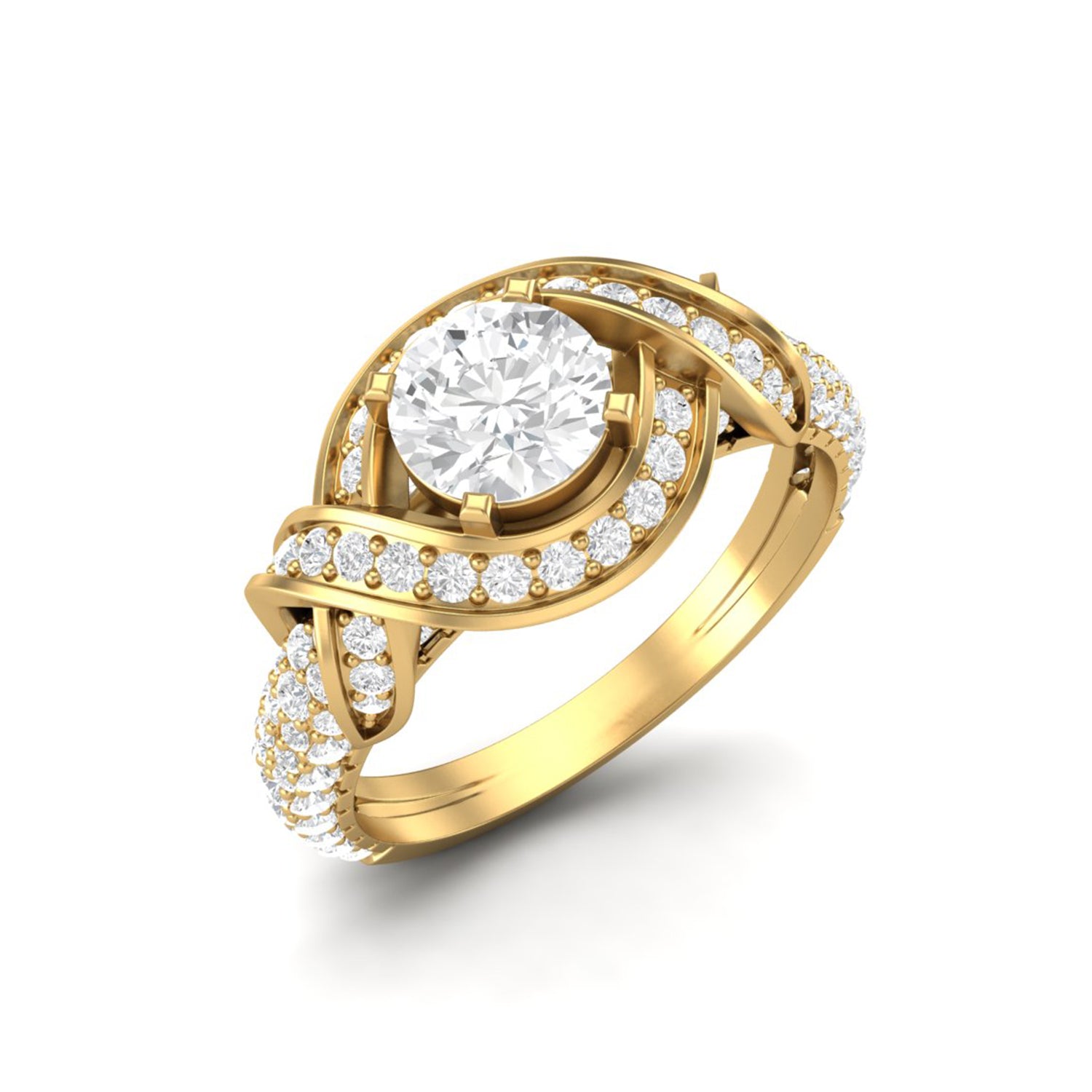 Moissanite Ring