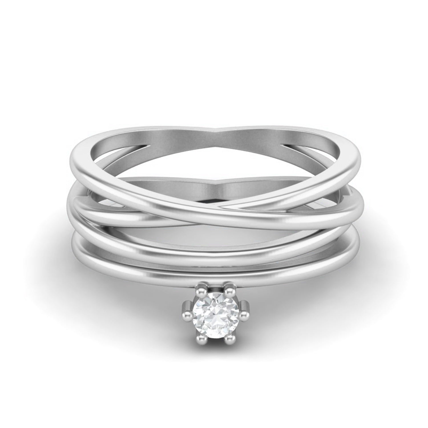 Moissanite Ring