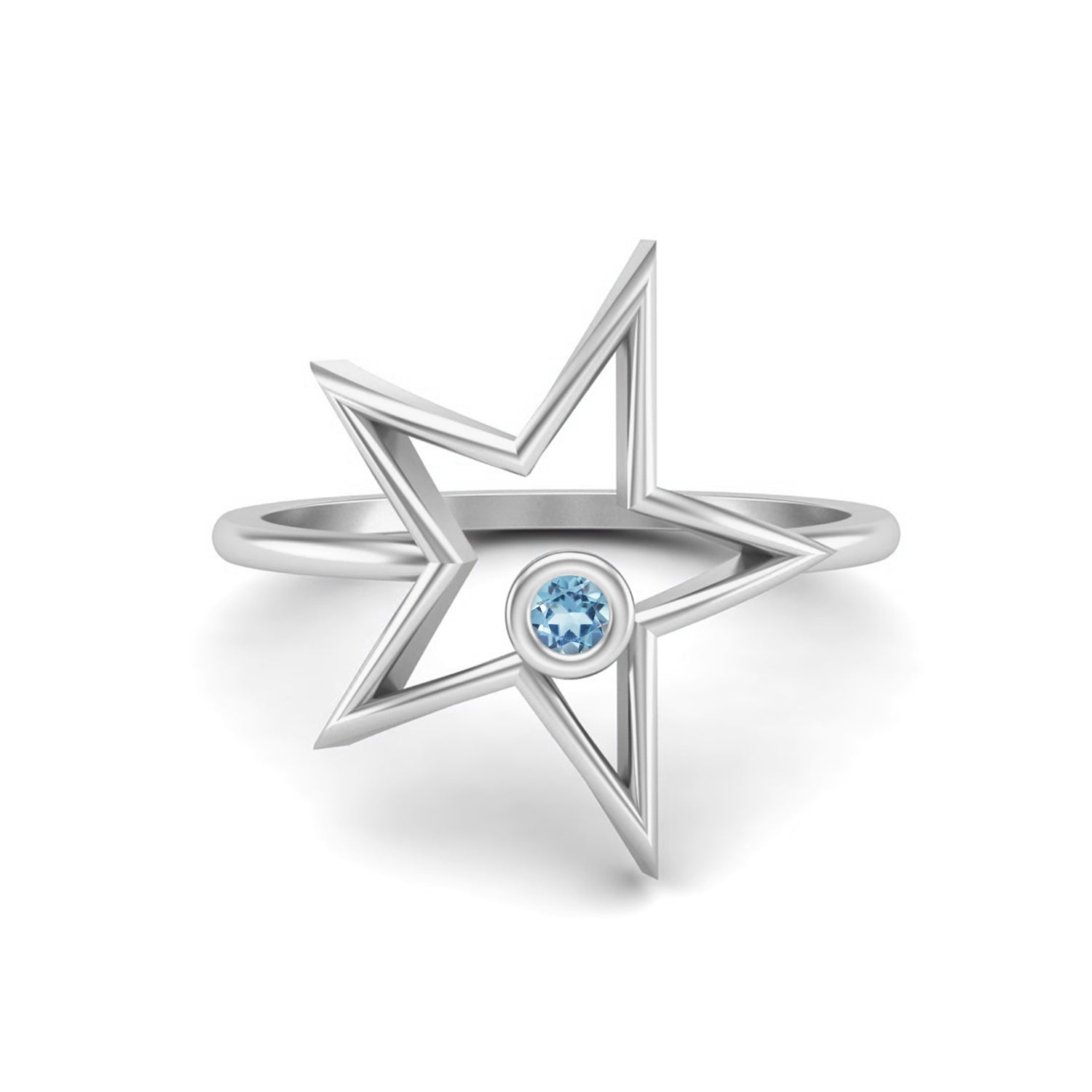 Aquamarine Ring