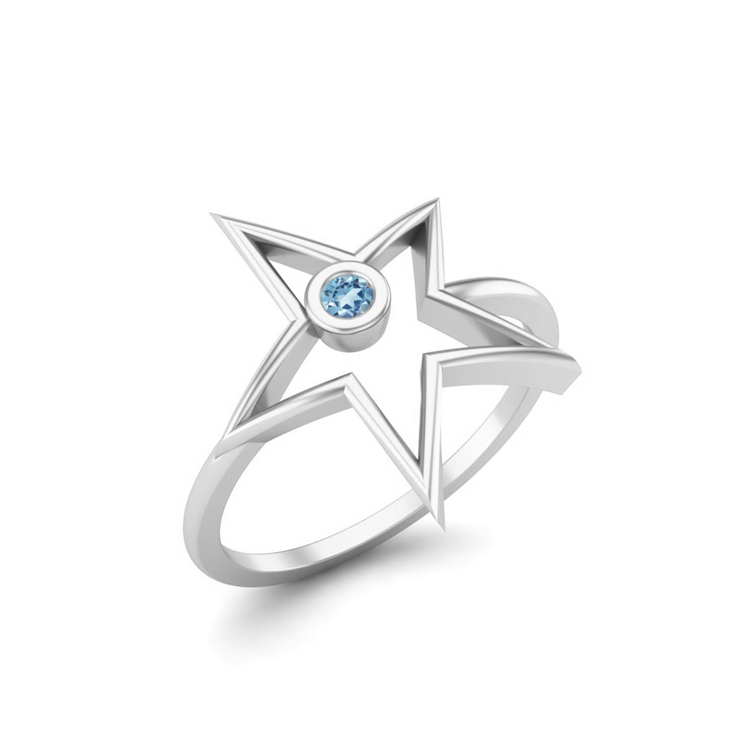 Aquamarine Ring