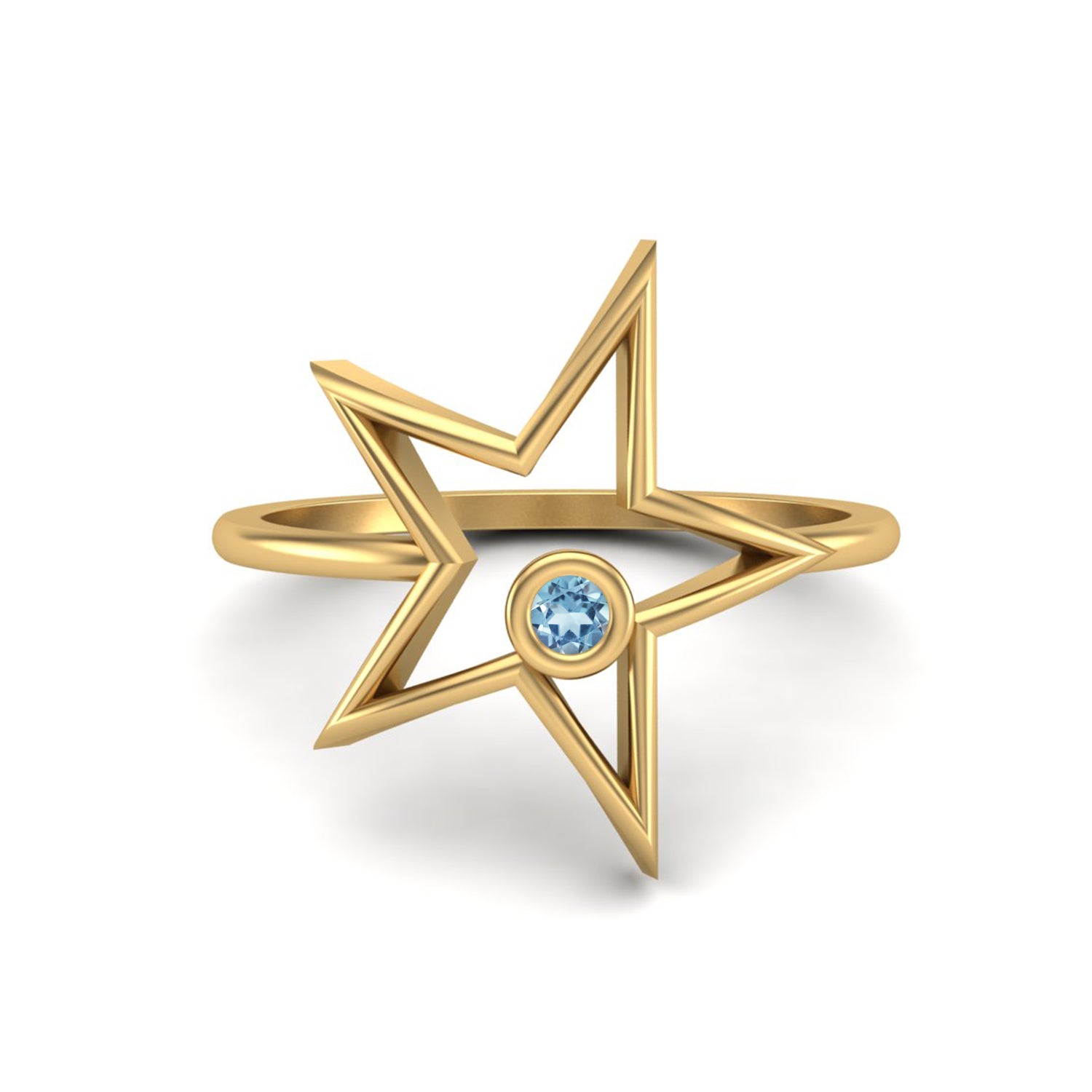 Aquamarine Ring