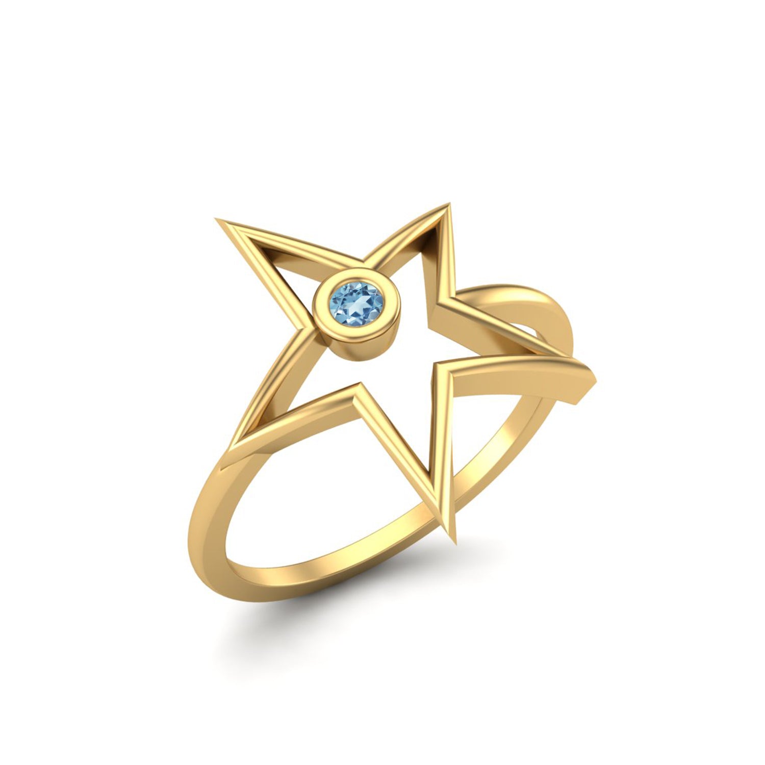 Aquamarine Ring