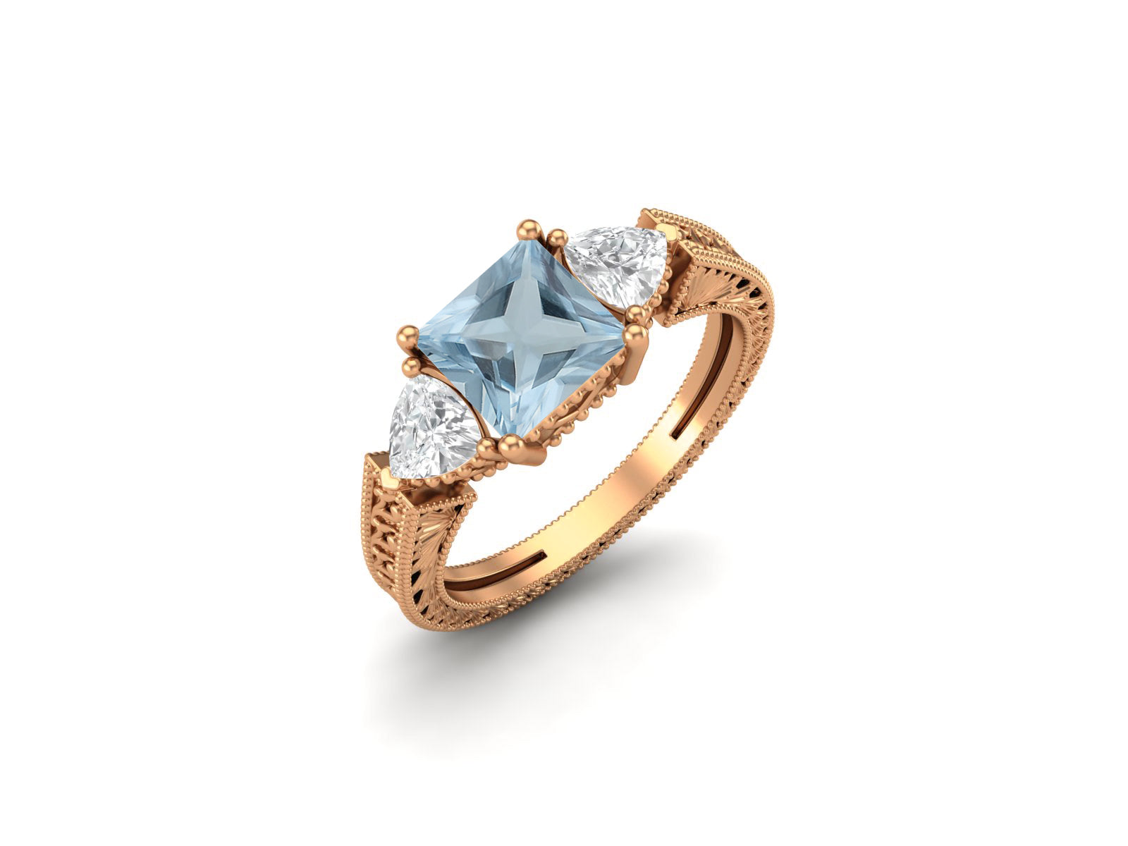 Aquamarine Ring