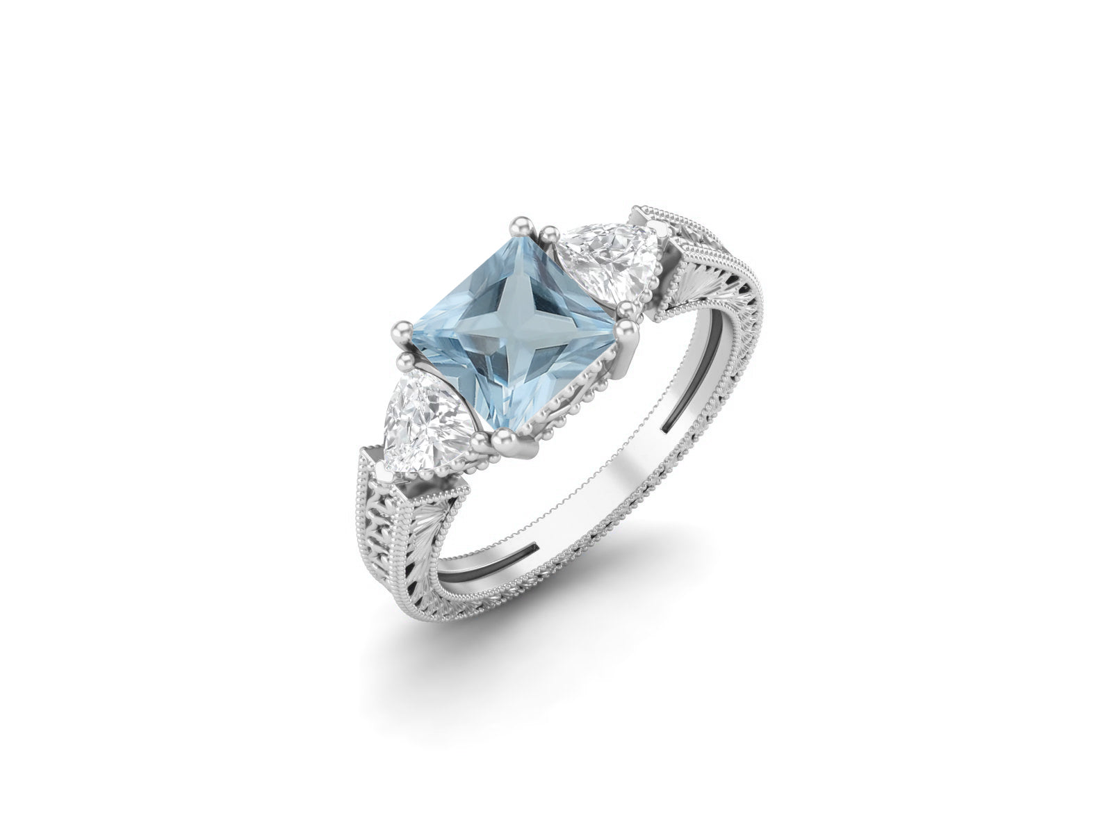 Aquamarine Ring