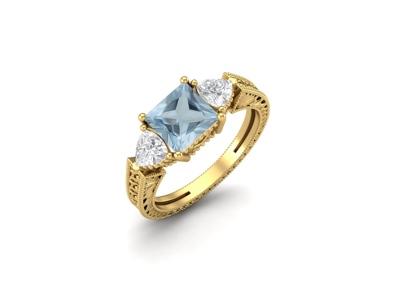 Aquamarine Ring