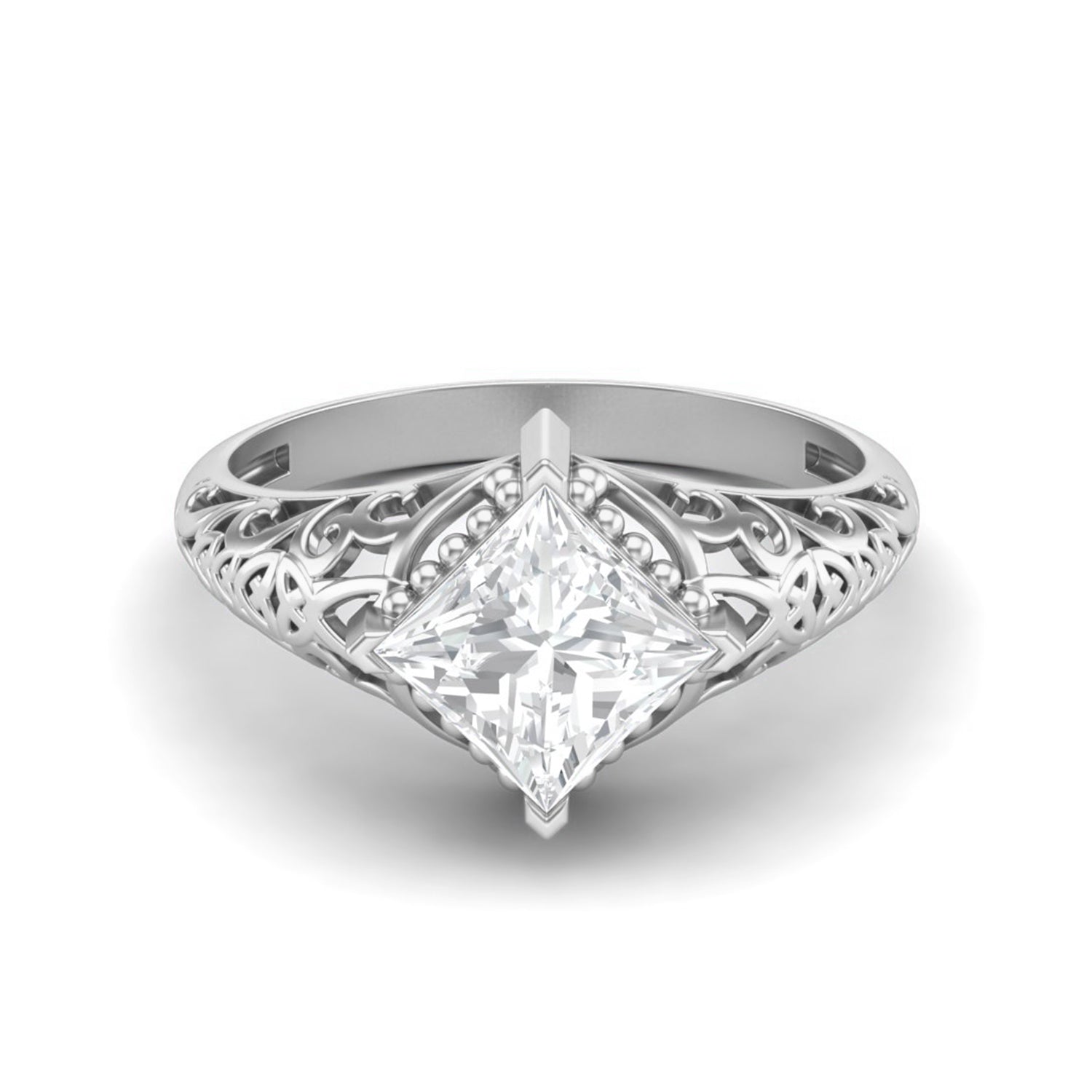 Moissanite Ring