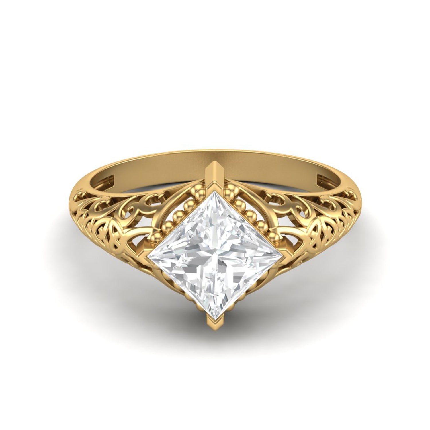 Moissanite Ring
