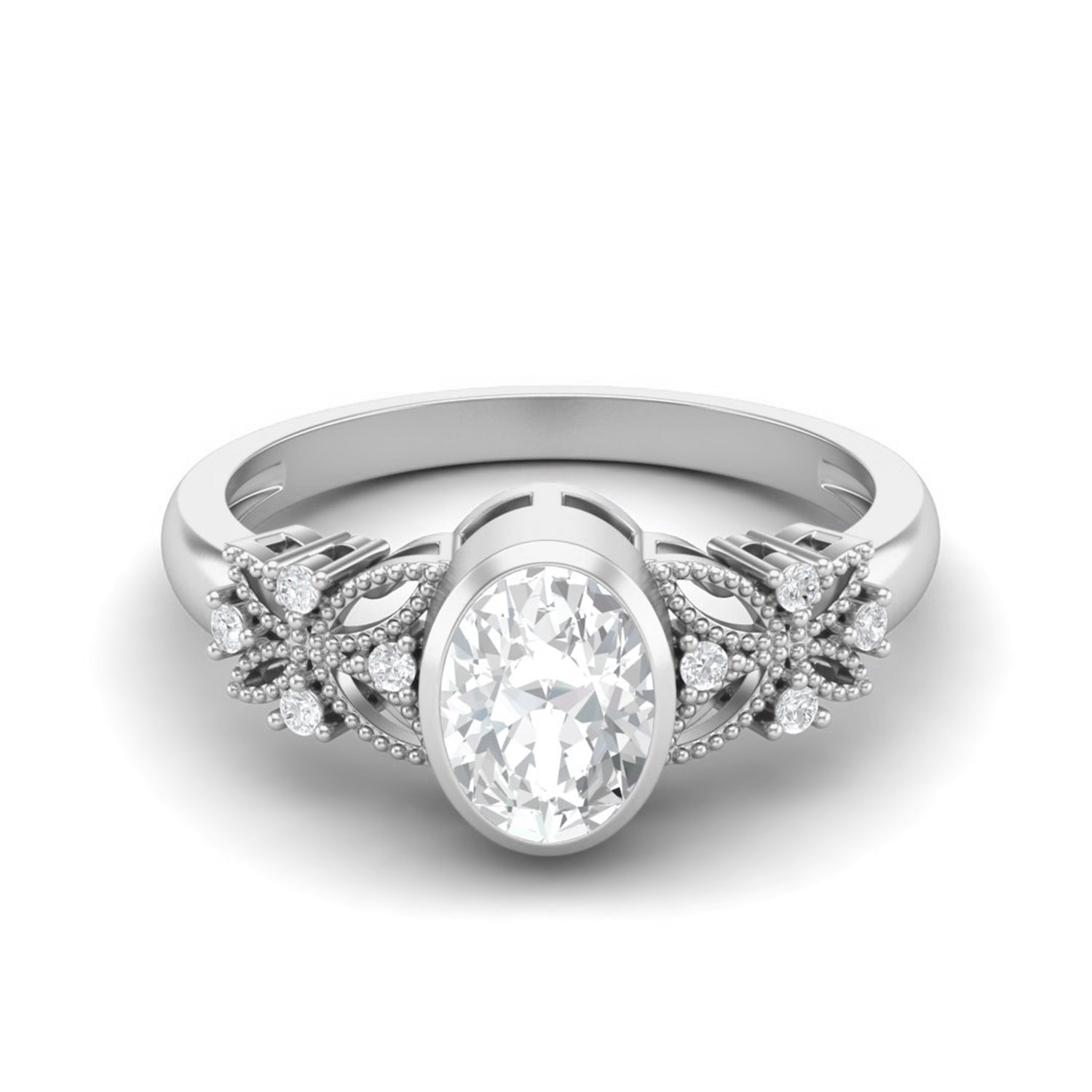 Moissanite Ring