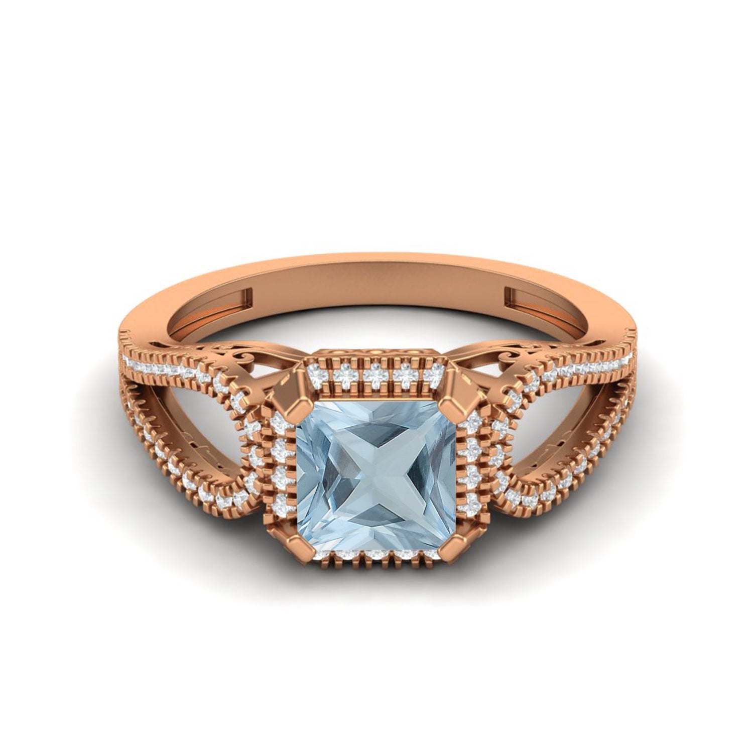 Aquamarine Ring