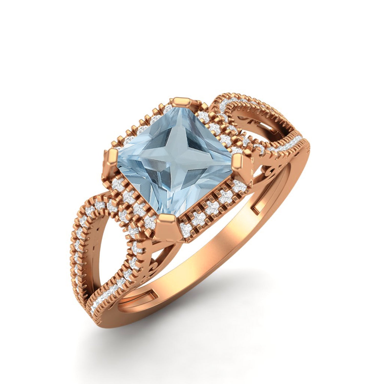 Aquamarine Ring