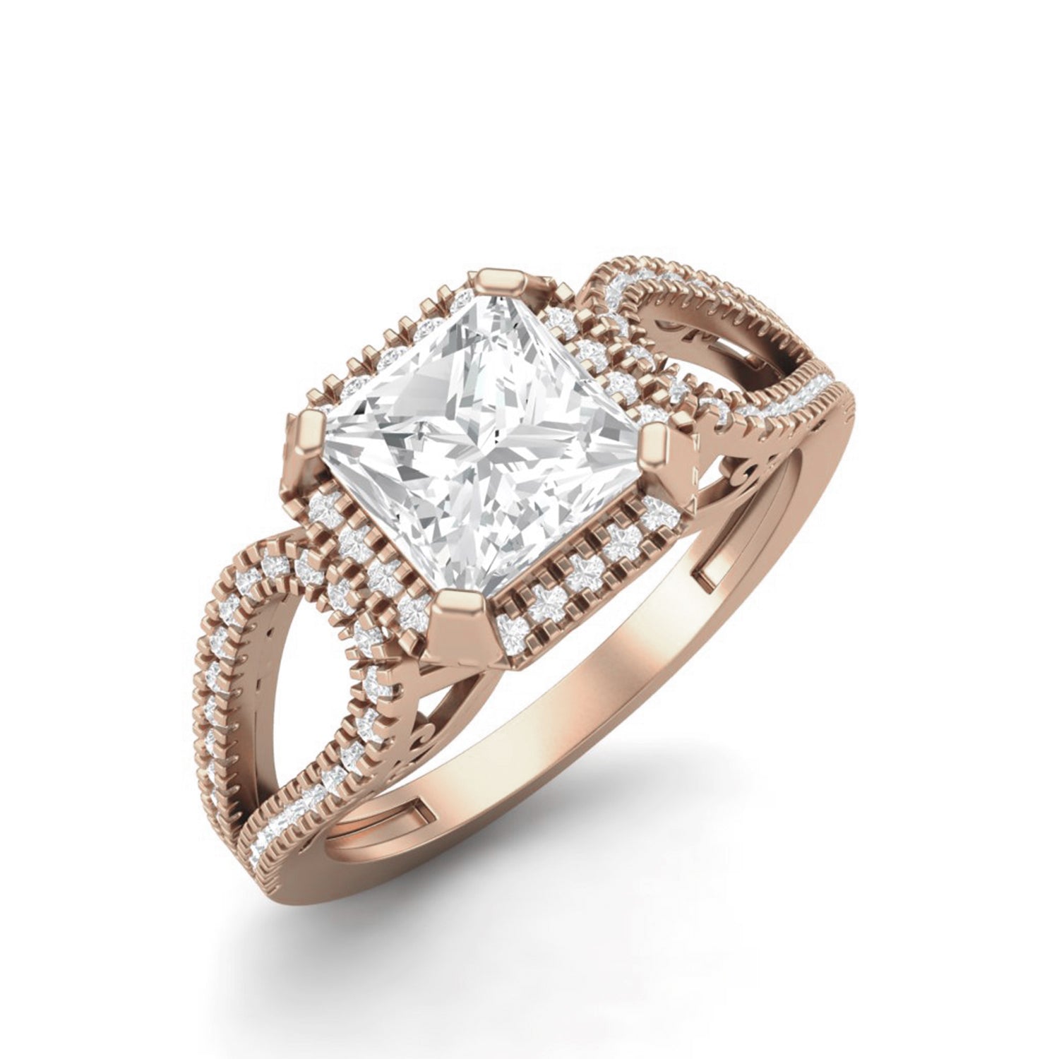Moissanite Ring