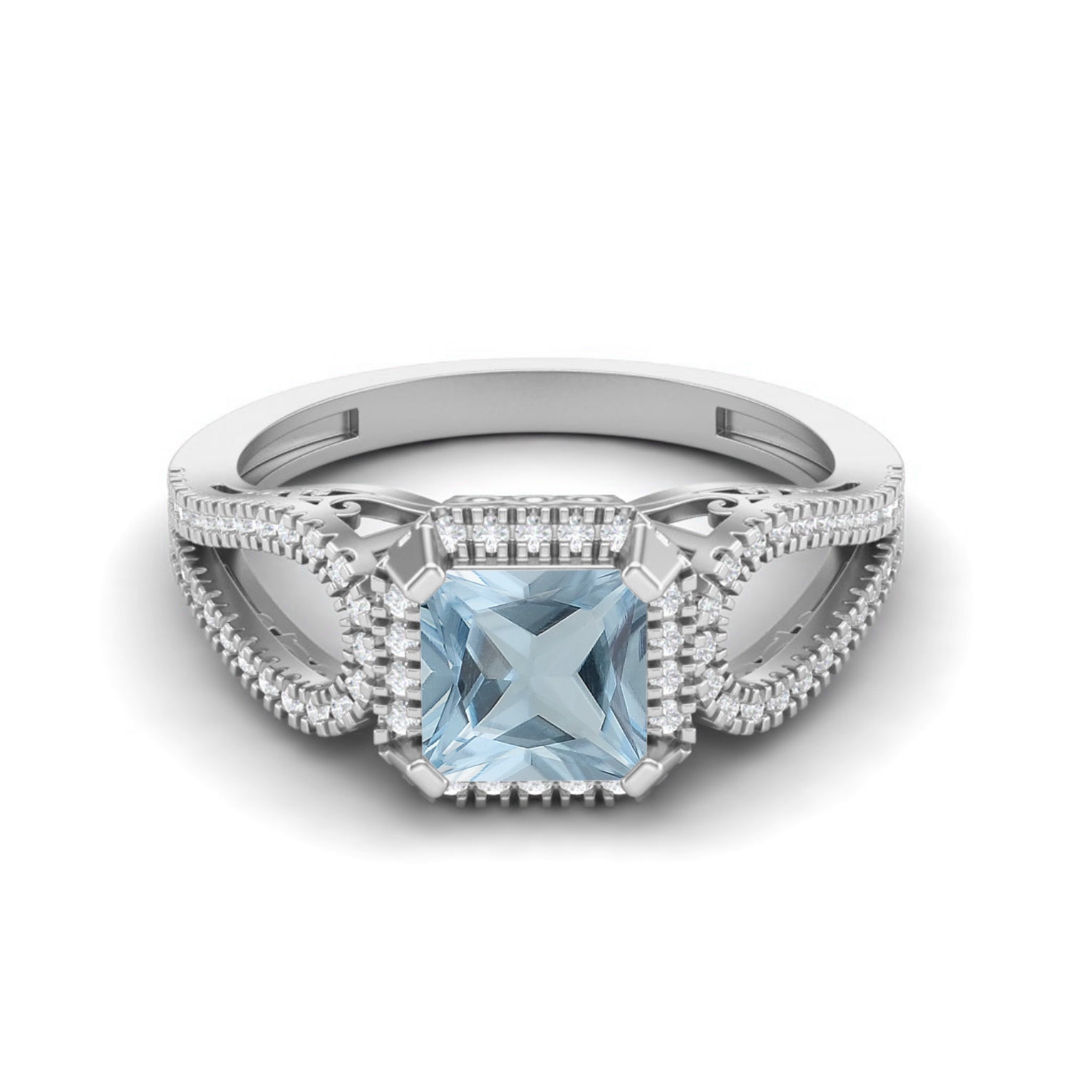 Aquamarine Ring